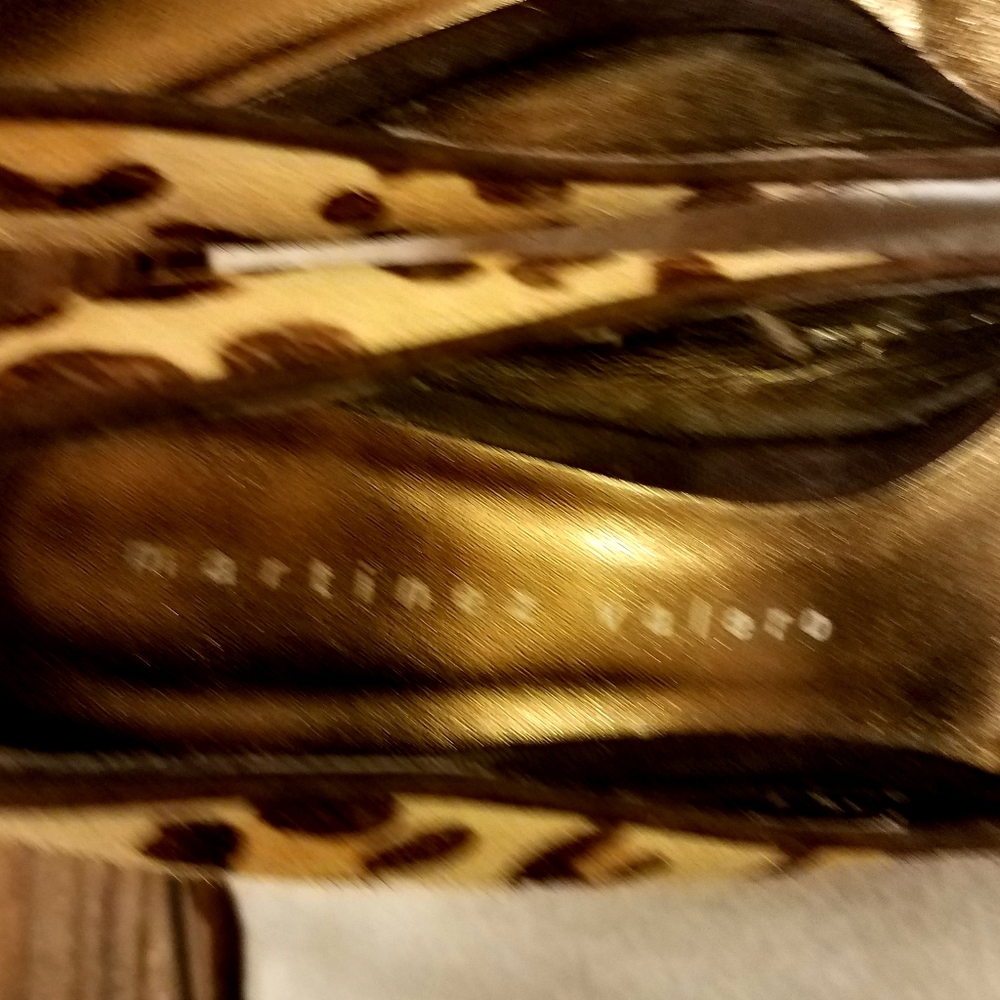 Last chance! Martinez Valero Leopard Heels - Picture 4 of 8